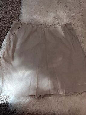 Womans Adidas Stretch Khaki Skort Size 6